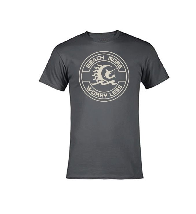 T-Shirts Beach More Worry Less Youth T-Shirts