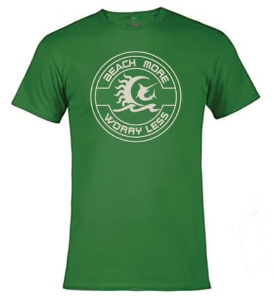 T-Shirts Beach More Worry Less Youth T-Shirts