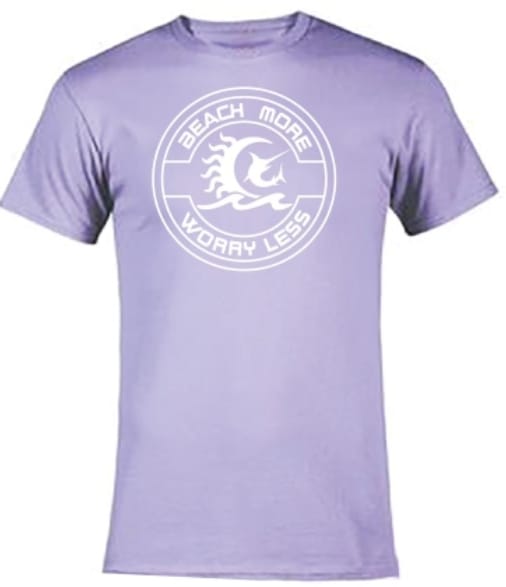 T-Shirts Beach More Worry Less Youth T-Shirts