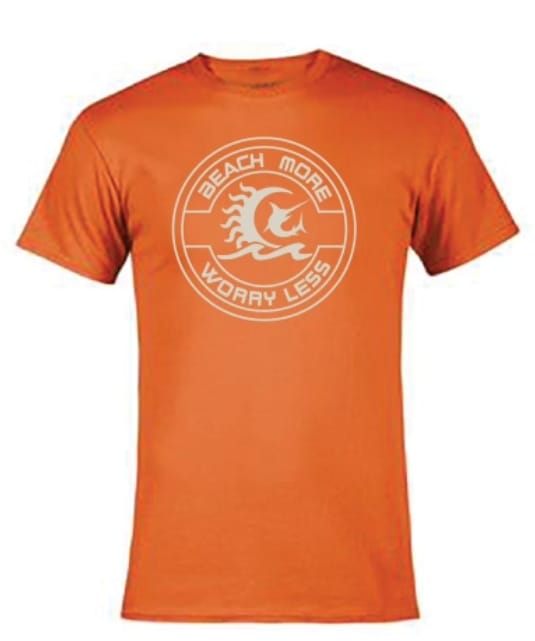 T-Shirts Beach More Worry Less Youth T-Shirts