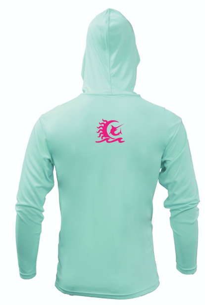 Rashguard Hoodie CLASSIC MINT PINK