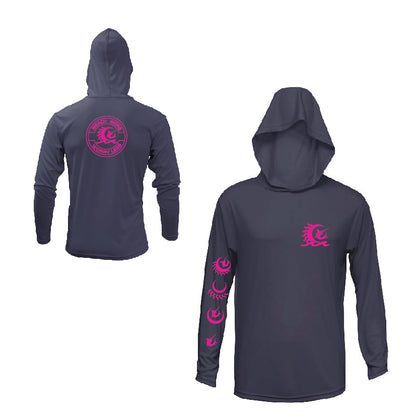 Rashguard Hoodie Beach More Worry Less