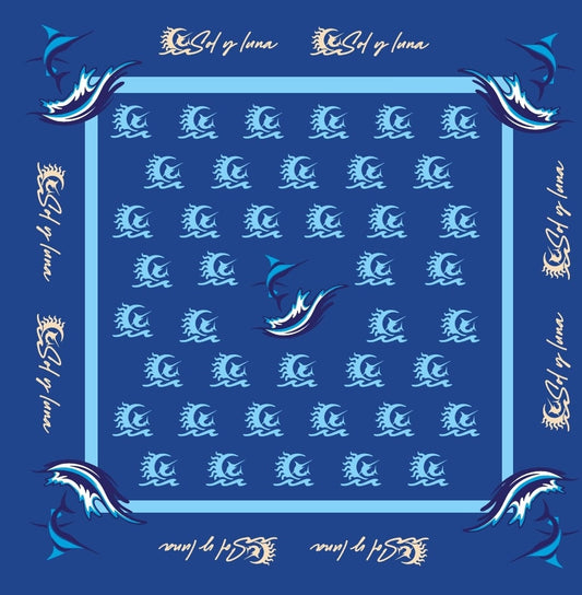 Solyluna Scarve Blue Marlin