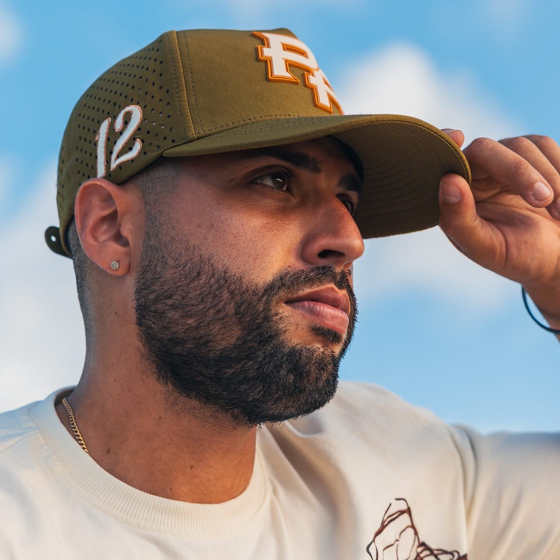 PR Waterproof Cap Olive 12