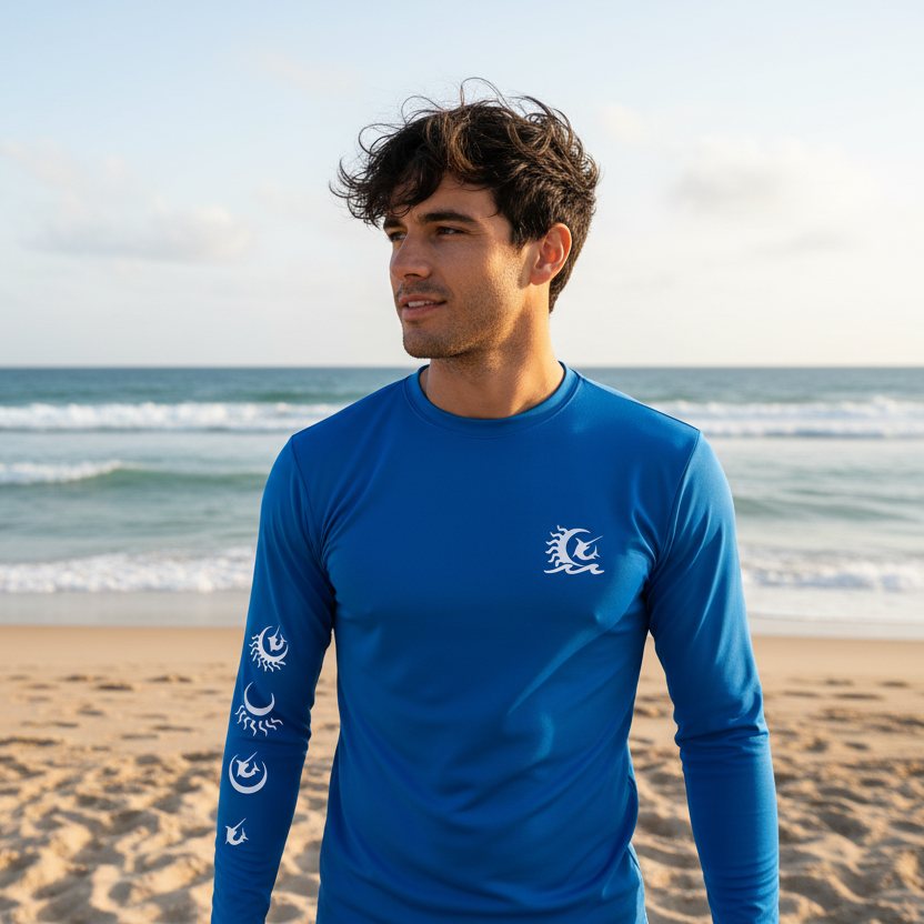 Rashguard Beach More Worry Less