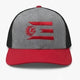 RED GRAY BLCK