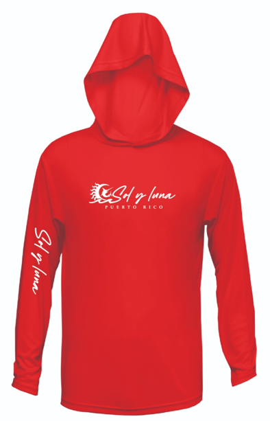 Rashguard Hoodie CLASSIC RED