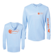 XSMALL / SKY BLUE / ORANGE