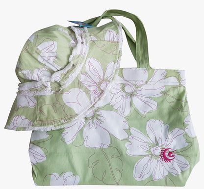 Flower Hat & Bag Set